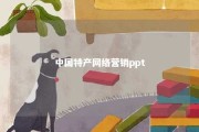 中国特产网络营销ppt 