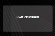 seo优化的思维导图 