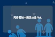 网络营销中国国旅是什么 