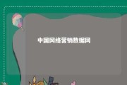 中国网络营销数据网 