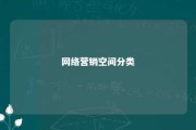 网络营销空间分类 