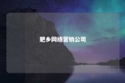 肥乡网络营销公司 