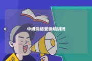 中级网络营销培训班 