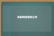 漳县网络营销公司 