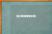 潜江网络营销价格 