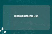 绵阳网络营销优化公司 