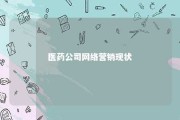 医药公司网络营销现状 