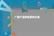 广西产品网络营销方案 