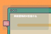 网络营销的R型是什么 