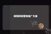 绵阳网络营销推广方案 