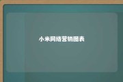 小米网络营销图表 