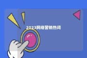 2023网络营销热词 