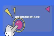 网络营销观后感100字 