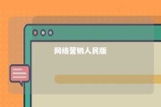 网络营销人民版 